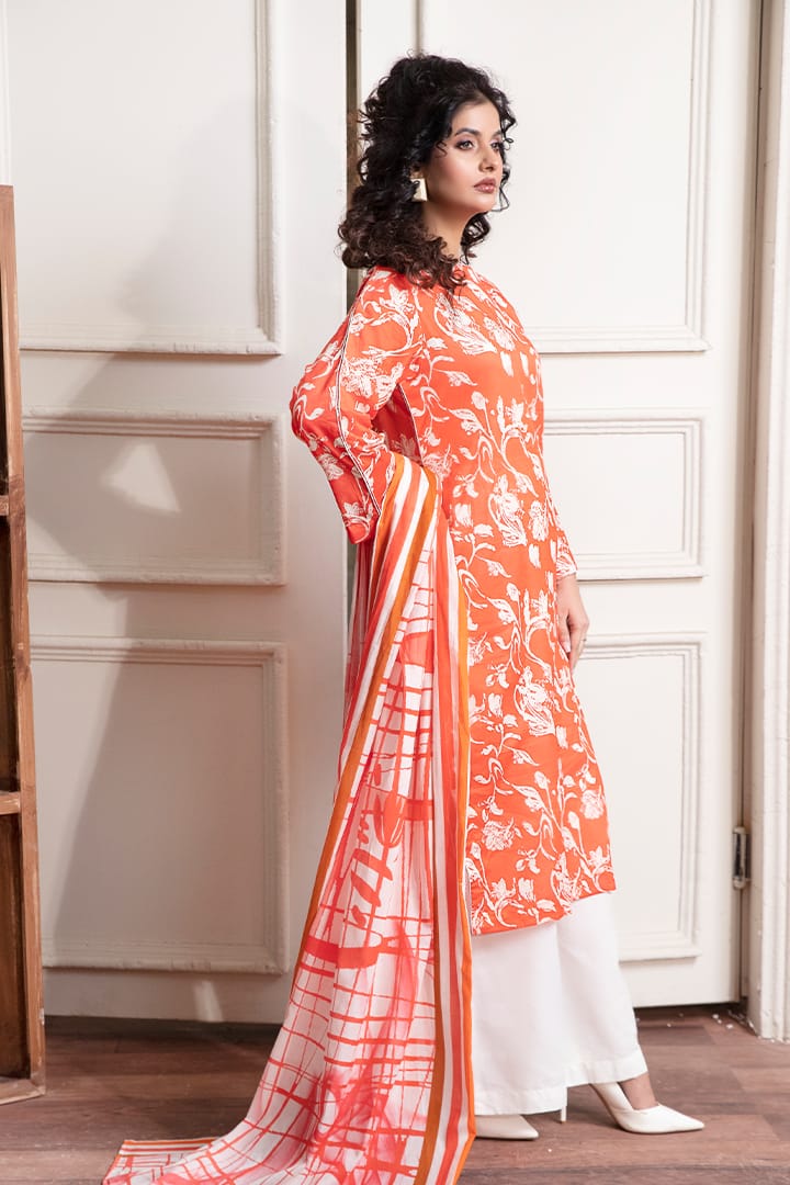 Behroz paltar Lawn Collection — Scarlet Bloom Luxe