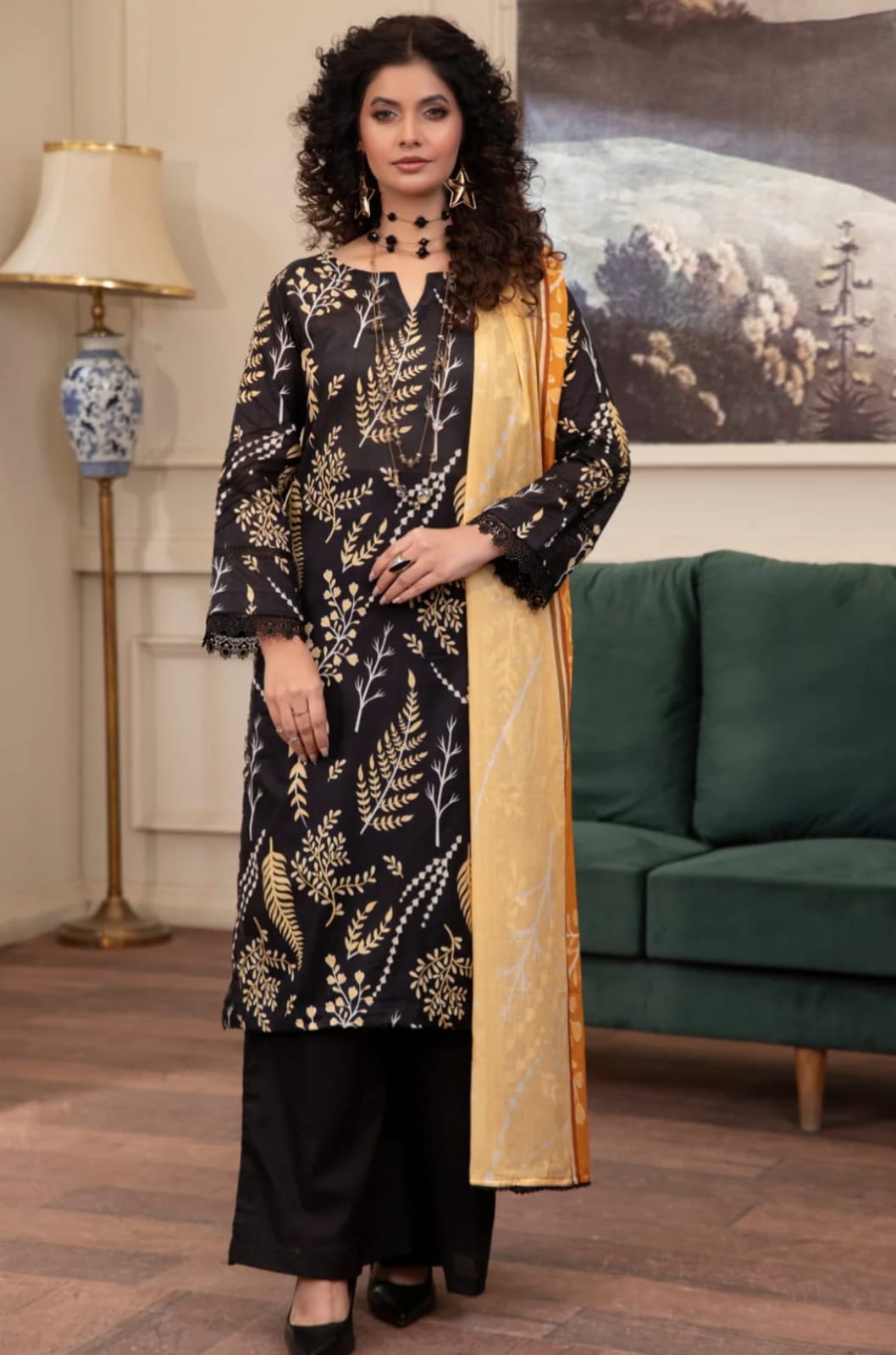 Paltar by Behroz – Spring Summer Lawn Collection — Noir Golden Grace
