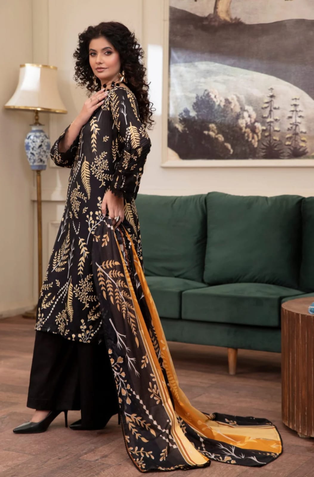 Paltar by Behroz – Spring Summer Lawn Collection — Noir Golden Grace
